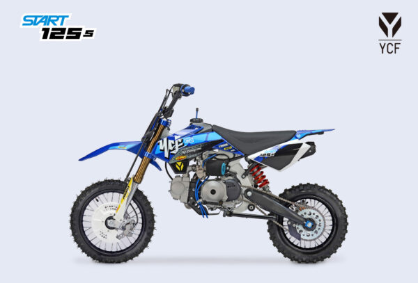 PIT BIKE - START 125S LIMITED – BLEUE – Image 4
