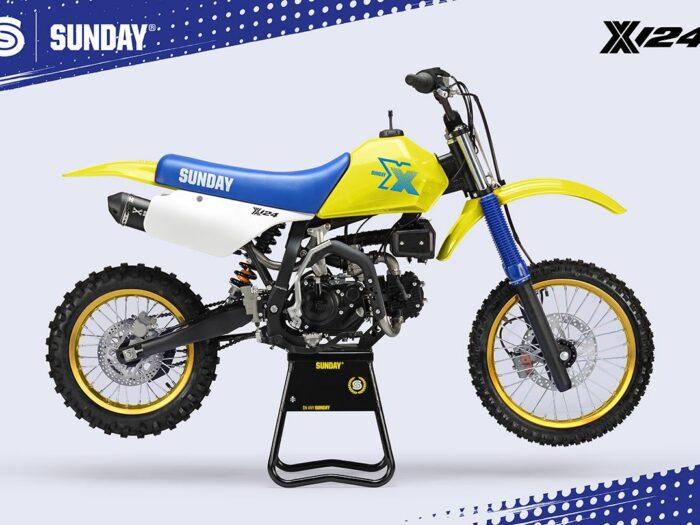 PIT BIKE - YCF SUNDAY X 124 JAUNE 2026