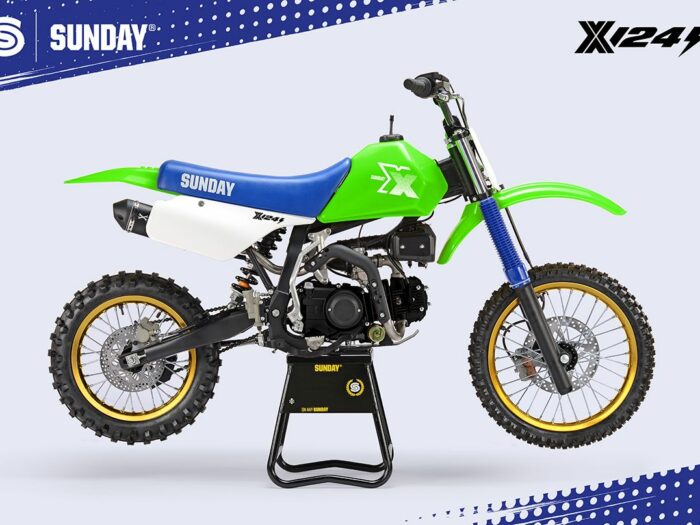 PIT BIKE - YCF SUNDAY X 124se SEMI AUTO VERT 2026