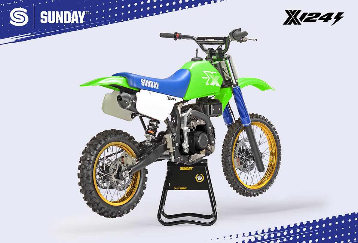PIT BIKE - YCF SUNDAY X 124se SEMI AUTO VERT 2026 - Image 4