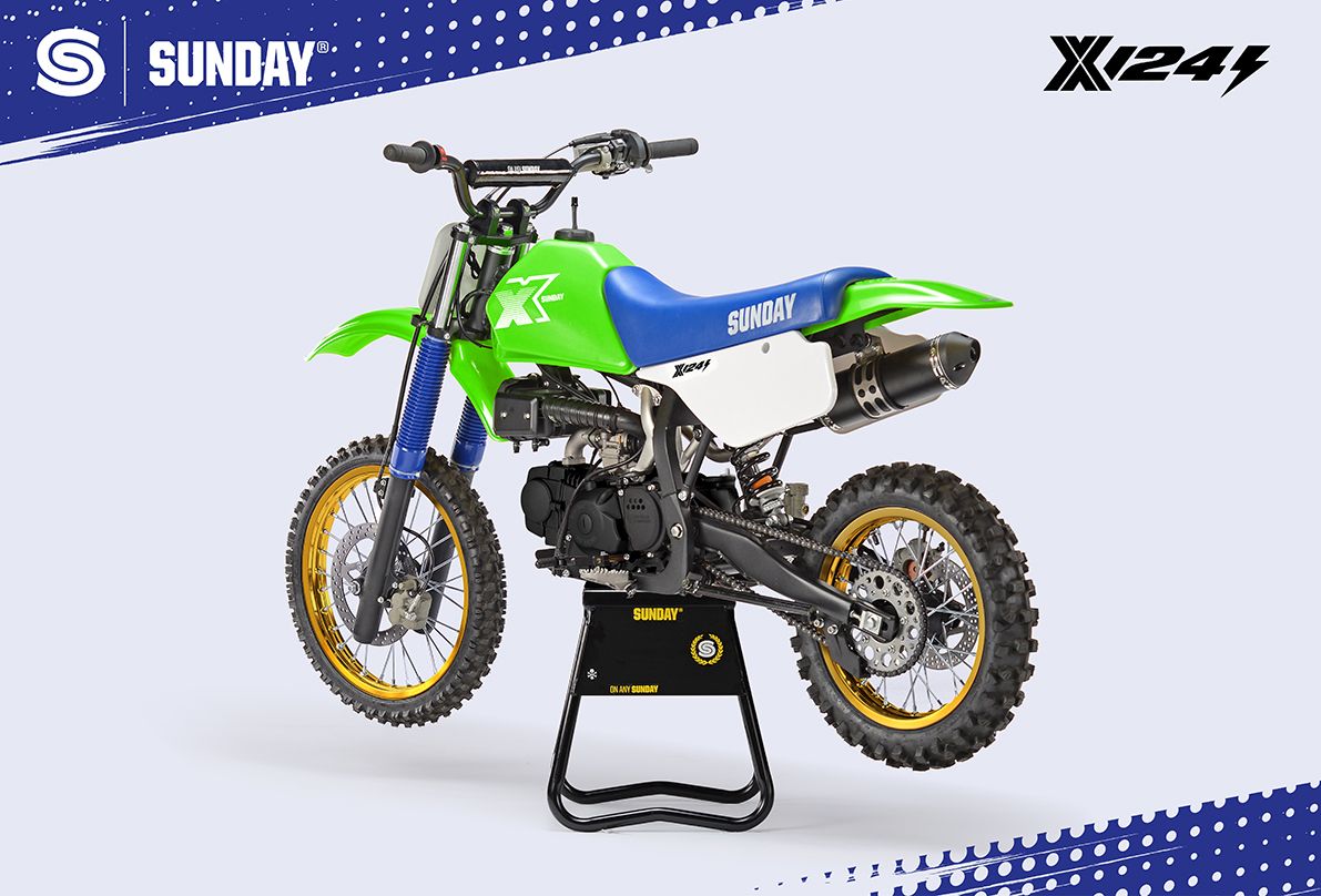 PIT BIKE - YCF SUNDAY X 124se SEMI AUTO VERT 2026 - Image 5
